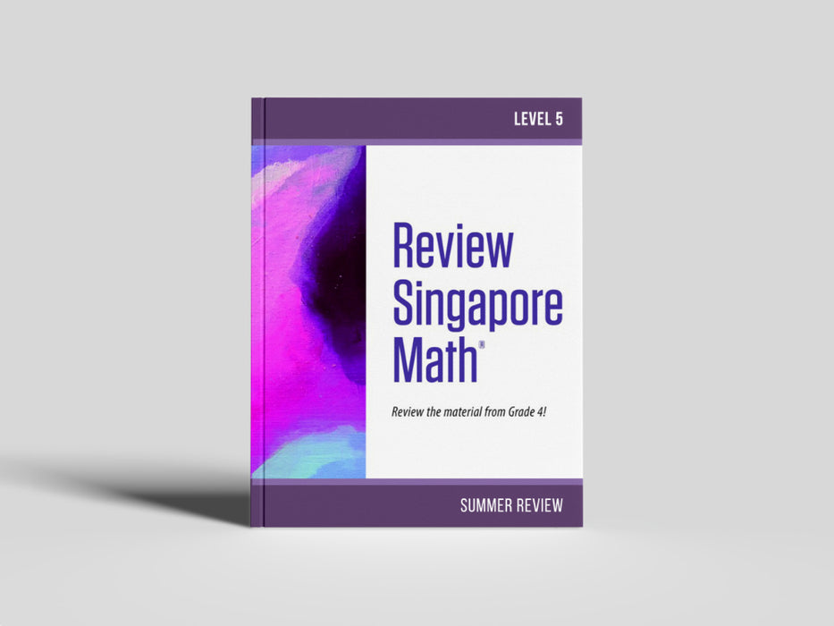 Review Singapore Math Student Workbook Level 5